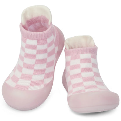 Baby Sock Shoes Infant Cozy Slippers Newborn Crib Shoes for 6 9 12 24 36months Boys Girls Toddlers Indoor Outdoor Adorable Walking Shoes Lightweight Breathable Durable little kids Sneakers for 0 1 2 3yrs old