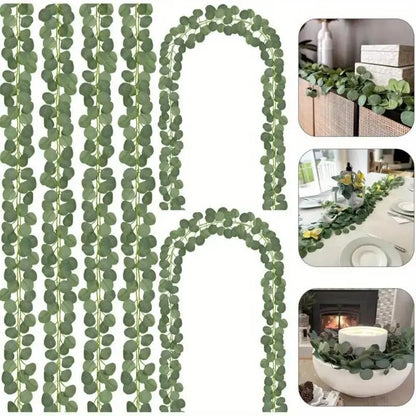 Artificial Ivy Garland, Fake Ivy Vine, Fake Plant Vine, Hanging Plant for Home Decor, Room Decor, Home Decor, Bedroom Decor, Wedding Decor, Fruit, Lifelike Fake Plant