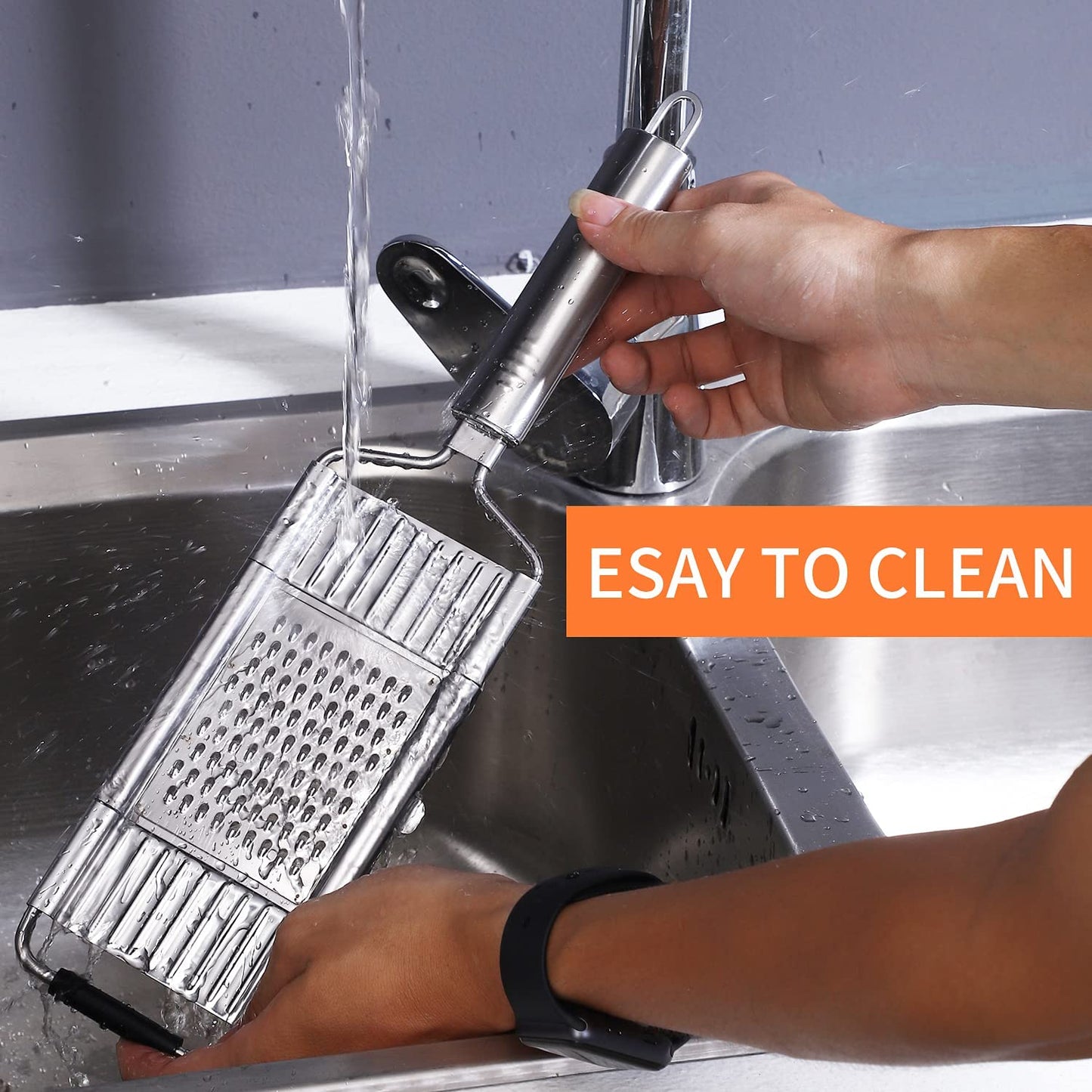 ⚡️8 TIMES THE SPEED, making your cooking easier - ultra-high composite steel three-in-one multi-blade vegetable cutterc