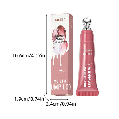 Moisturizing Lip Lotion Essence, Volumizing Lip Glaze, Women's Moisturizing Natural Lip Gloss, Hydrating Lip Gloss