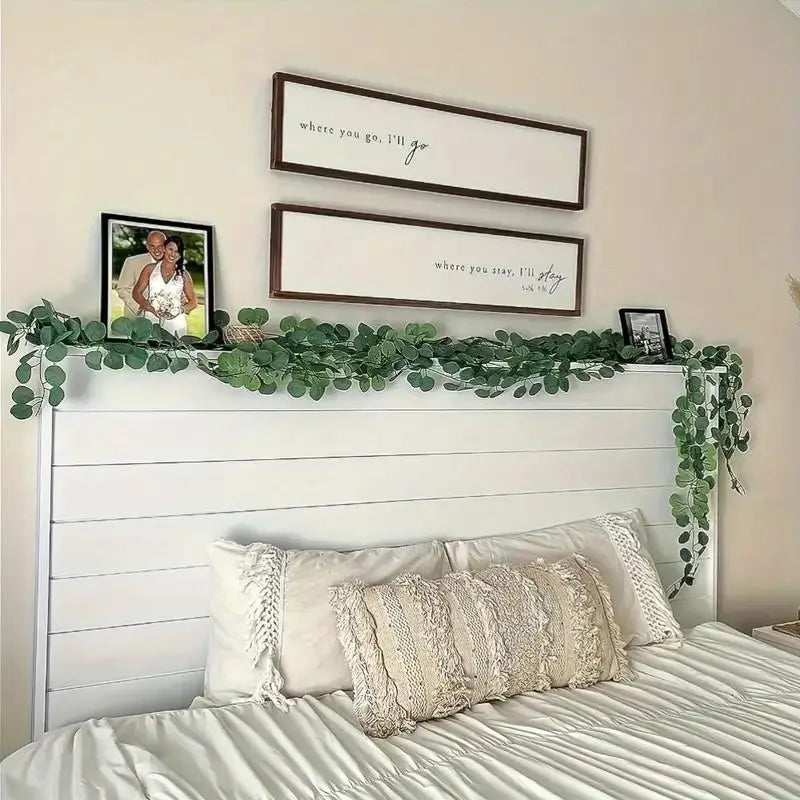 Artificial Ivy Garland, Fake Ivy Vine, Fake Plant Vine, Hanging Plant for Home Decor, Room Decor, Home Decor, Bedroom Decor, Wedding Decor, Fruit, Lifelike Fake Plant