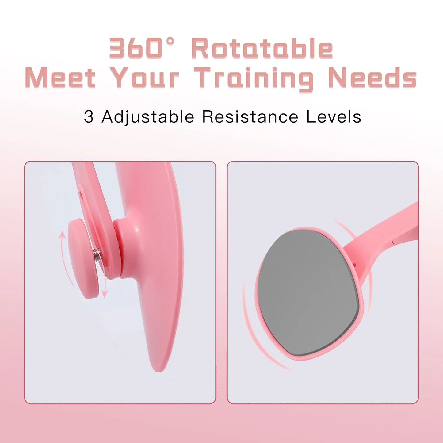 Thigh Stretch, Inner Thigh Toner & Leg Exerciser, Glute Trainer, Pelvic Floor Muscle Recovery for Women, Home Workout, Portable Fitness Equipment, Strength Training Accessories for Men & Women