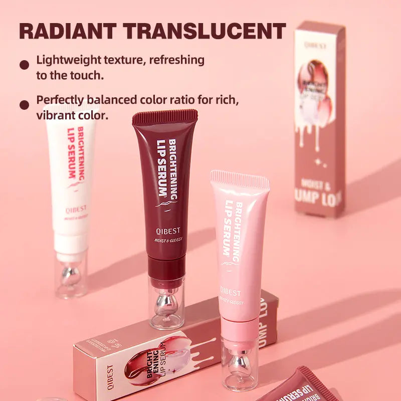 Moisturizing Lip Lotion Essence, Volumizing Lip Glaze, Women's Moisturizing Natural Lip Gloss, Hydrating Lip Gloss