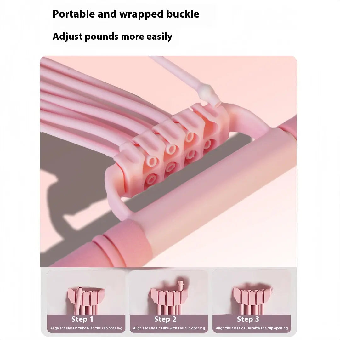 2026 latest pedal resistance device, detachable and adjustable pedal resistance device Multifunction Pedal Resistance Band, Elastic Pull Rope Fitness, Full-Body Workout at Home Gym, Exercise Sit-up, Yoga, Abdominal Training,puller