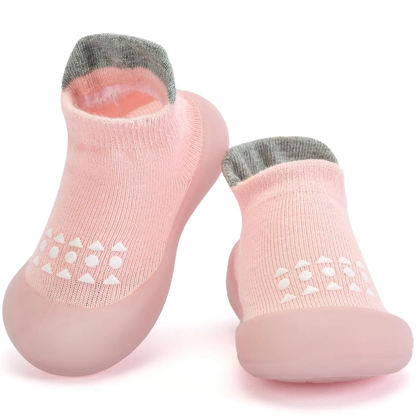 Baby Sock Shoes Infant Cozy Slippers Newborn Crib Shoes for 6 9 12 24 36months Boys Girls Toddlers Indoor Outdoor Adorable Walking Shoes Lightweight Breathable Durable little kids Sneakers for 0 1 2 3yrs old