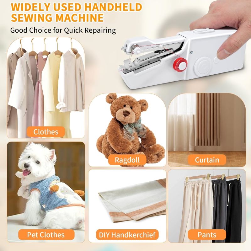 Handheld Mini Electric Sewing Machine