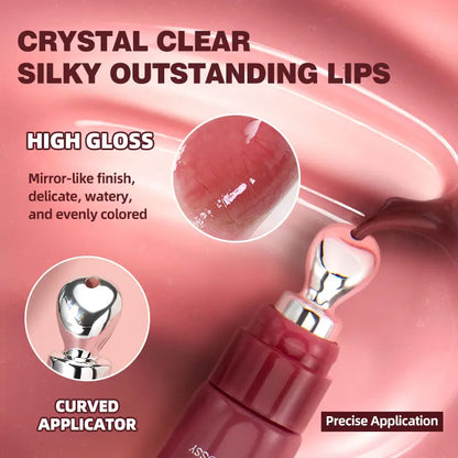 Moisturizing Lip Lotion Essence, Volumizing Lip Glaze, Women's Moisturizing Natural Lip Gloss, Hydrating Lip Gloss