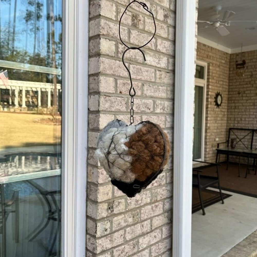 Unique Bird Lover Watcher Gift: Helping Winter Birds Build Their Nests