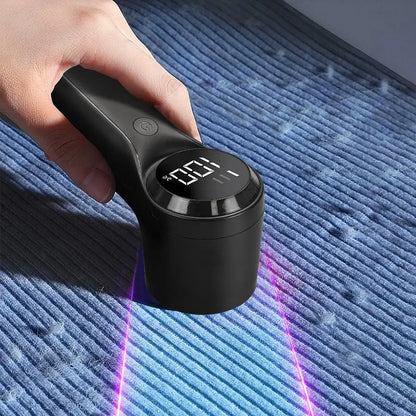 Electric Lint Remover with Brush, Portable Rechargeable Household Fabric Shaver, 3-Speed Sweater Shaver for Fast Lint Removal, Durable for Socks, Coats & Bedding