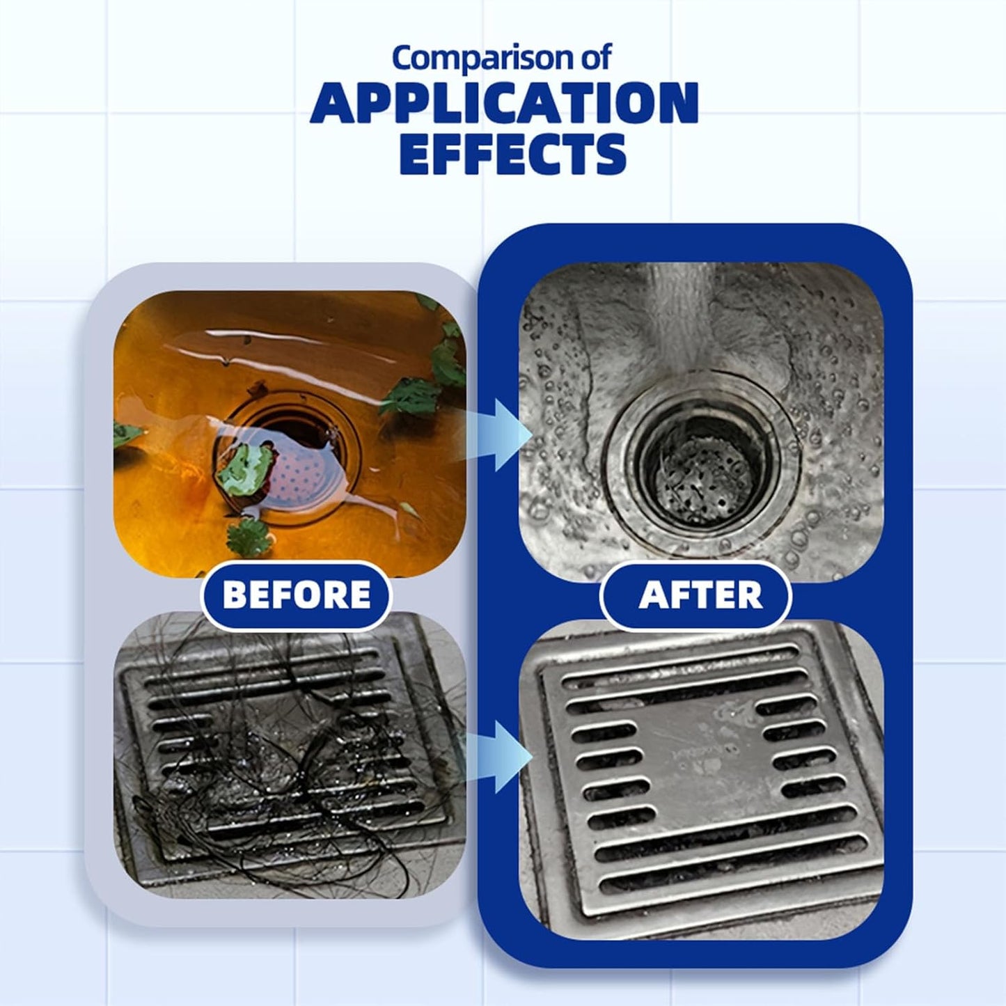 Pipeline Dredging Agent, Toilet Unclogger and Kitchen Sink Pipe Unblocking Powder