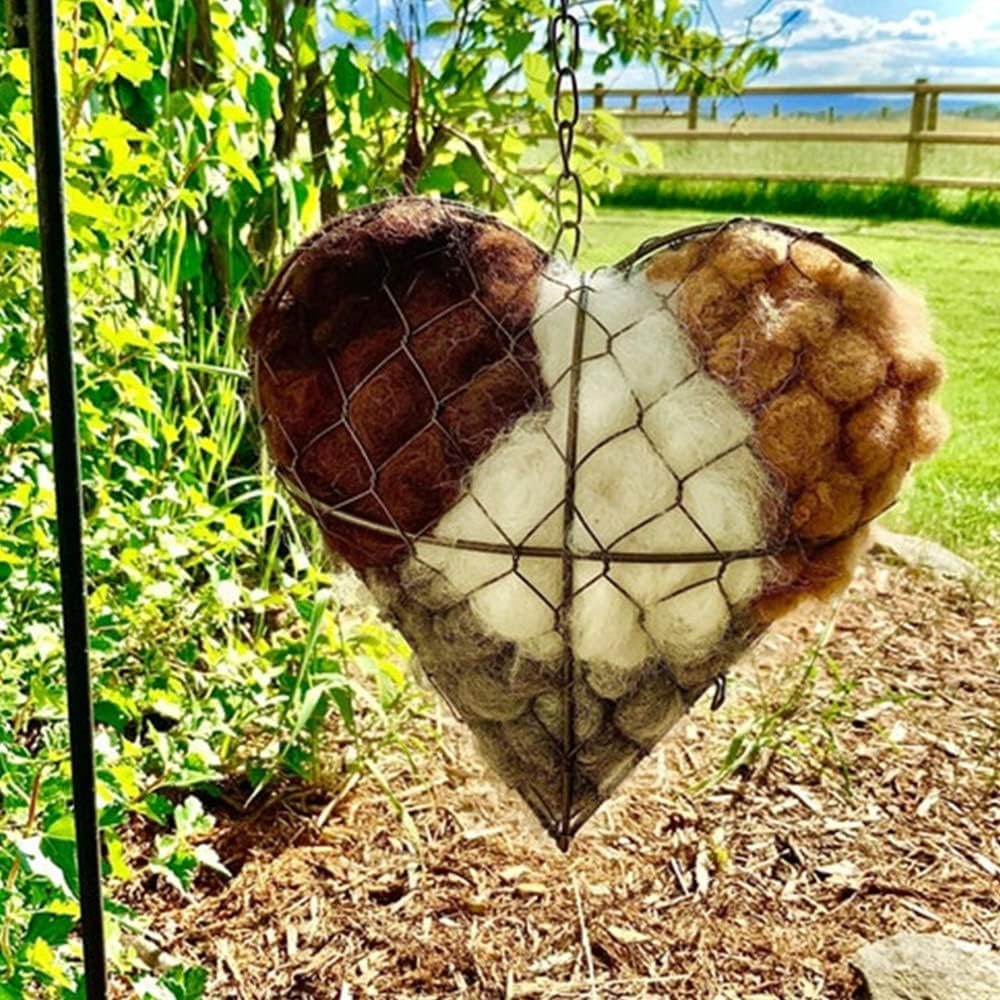 Unique Bird Lover Watcher Gift: Helping Winter Birds Build Their Nests