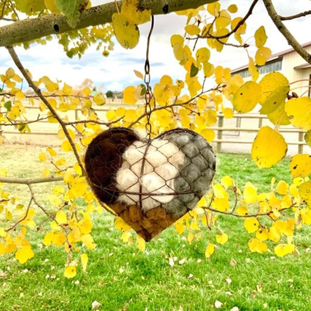 Unique Bird Lover Watcher Gift: Helping Winter Birds Build Their Nests