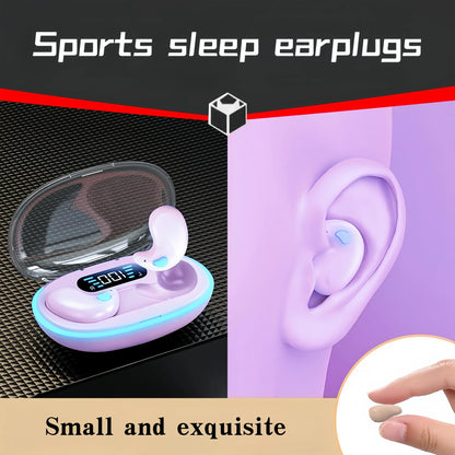 Wireless Headphones, Invisible Bluetooth-Compatible Sleeping Earbuds with Noise-Cancelling and Noise-Isolating Design, Comfortable Electronic Headset, Great Back-to-School Gift for Friends