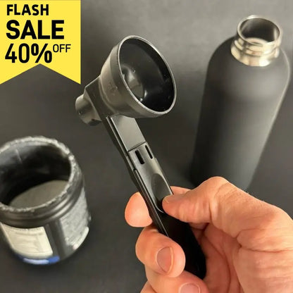 [Buy 1 Get 1 Free] Protein Powder Sliding Spoon,High Quality Funnel for Pre Workout Creatine  Powder Formula,Coffee Milk Smoothie Chocolate Powder Kitchen Utensils BPA Free Plastic,Perfect Gift for Valentine's Day Father's Day Anniversary