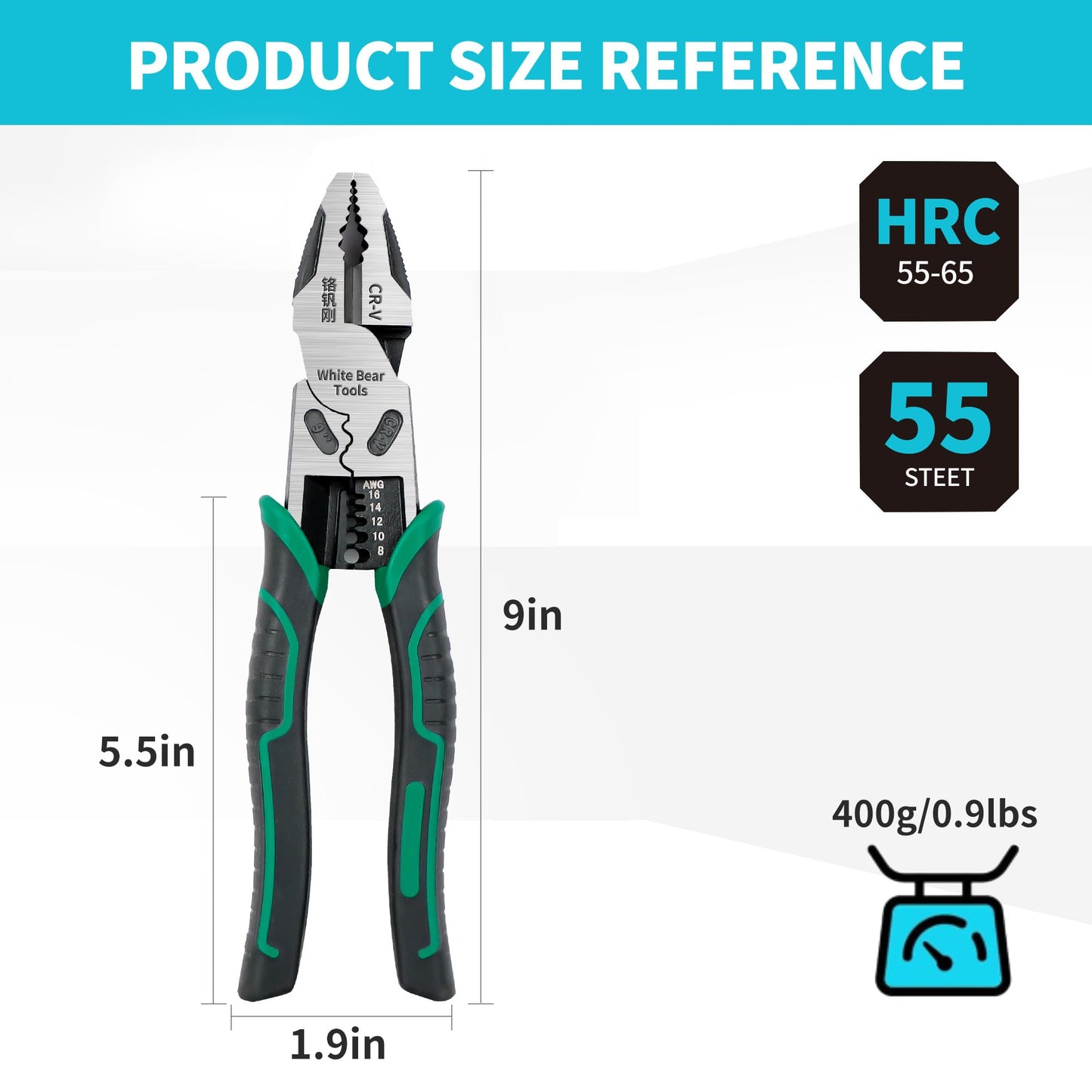 🔥9 in 1 multifunctional super power saving high quality wire cutters