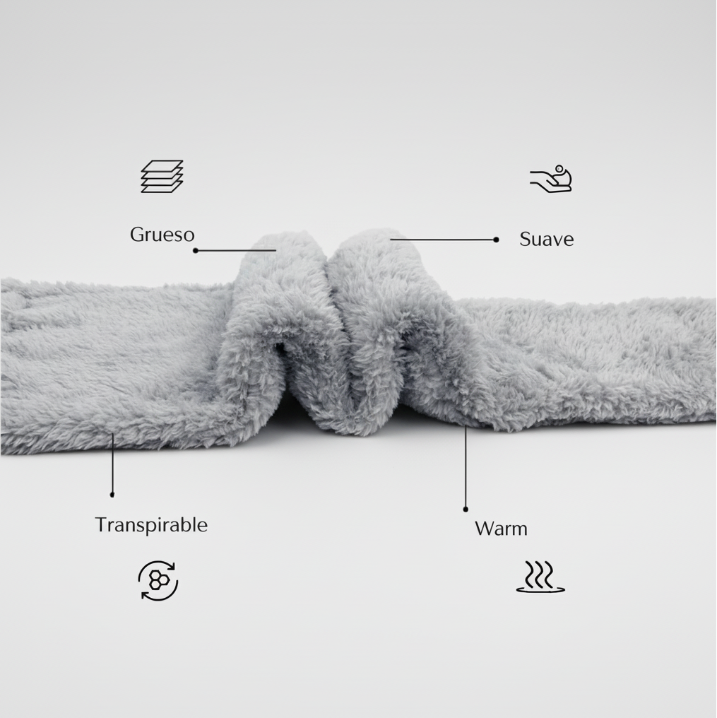 Pure wool home thermal over-the-knee socks
