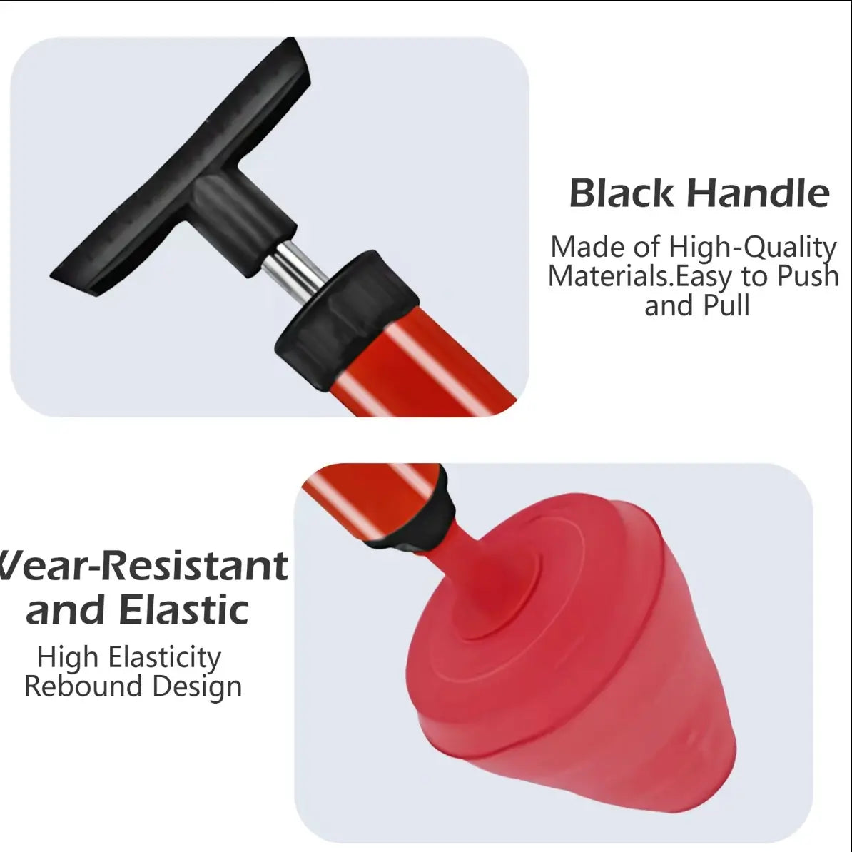 【Free Shipping 】1 Count Toilet Clog Remover Tool, One-Piece Design Drain Cleaner for Kitchens