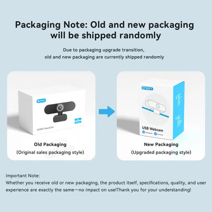 EMEET C60E 4K Webcam Streaming Camera for PC Laptop, Not for PS5, Gaming Accessories for Switch 2 Camera, 1080p@60fps, Fast AutoFocus, Fill Light, Plug & Play with Privacy Cover, Game Changer, Webcam 4K for Streaming Living