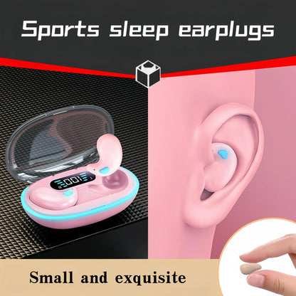 Wireless Headphones, Invisible Bluetooth-Compatible Sleeping Earbuds with Noise-Cancelling and Noise-Isolating Design, Comfortable Electronic Headset, Great Back-to-School Gift for Friends