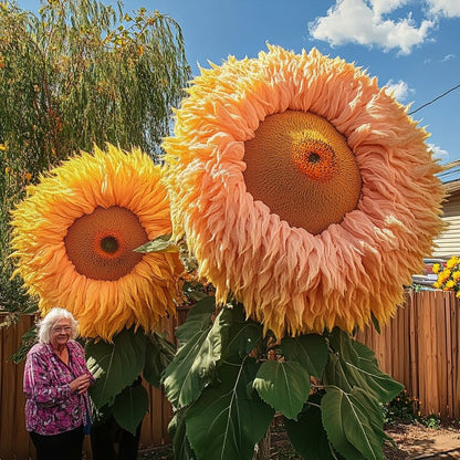 Enchanting Giant Teddy Bear Sunflower Seeds