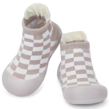 Baby Sock Shoes Infant Cozy Slippers Newborn Crib Shoes for 6 9 12 24 36months Boys Girls Toddlers Indoor Outdoor Adorable Walking Shoes Lightweight Breathable Durable little kids Sneakers for 0 1 2 3yrs old