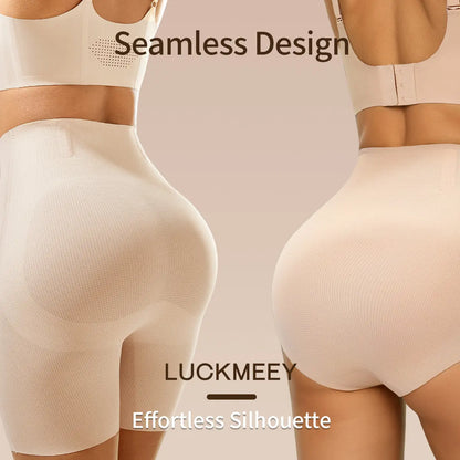 LUCKMEEY Tummy Control Shapewear Shorts for Women High Waist Body Shaper Seamless Design with Built-in Gusset Machine Washable Faja Body Shaper Springtok Outdoorfun Fabric Basic Minimalist Skin Christmas gifts