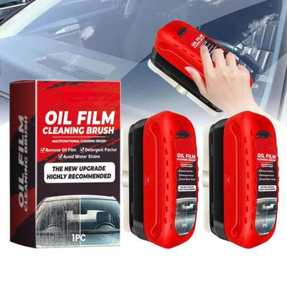 Windshield Cleaner, Car Glass Oil Film Cleaner, Versatile Effective Glass Cleaning Brush, Oil Film Cleaning Brush, Glass Cleaning Tool