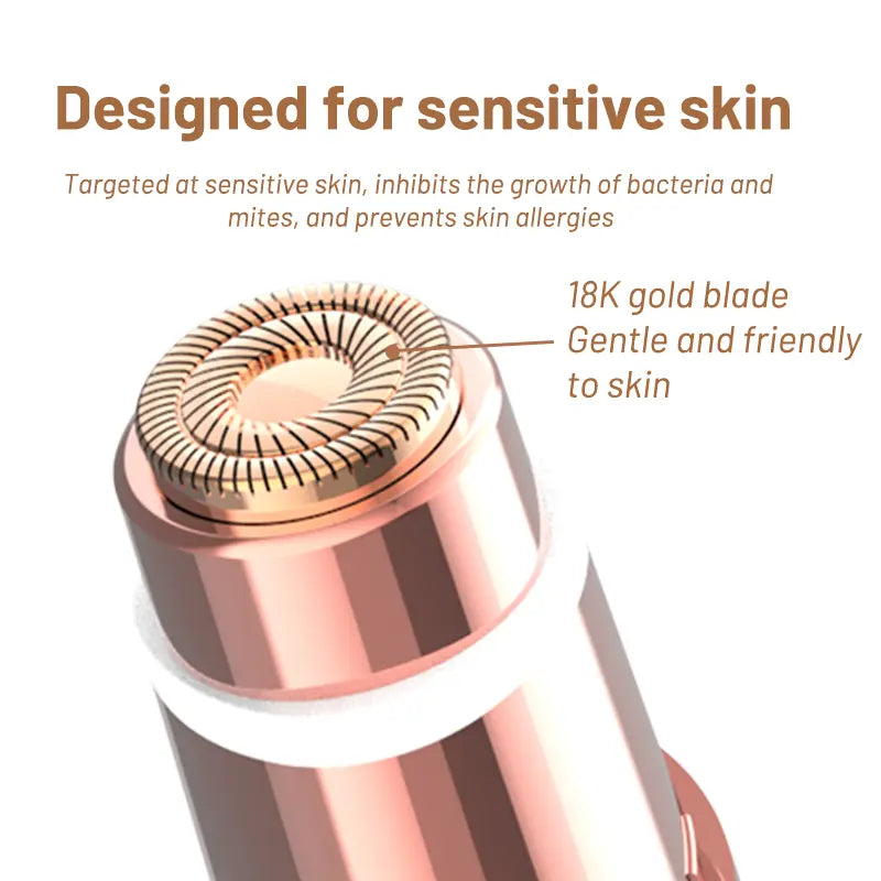 2 in 1 facial & eyebrow hair trimmer,Electric Eyebrow Trimmer, Lip Facial Body Hair Removal Tool, Facial Hair Care Tool, Electric Shaver Women, Eyebrow, Epilator Hair Remover