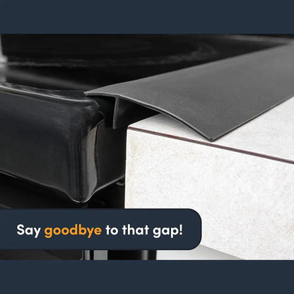Silicone Gap Sealing Strip, 1-Pack High-Temperature-Resistant Countertop Seal, Prevent Spills & Keep Kitchen Gaps Clean