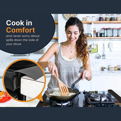 Silicone Gap Sealing Strip, 1-Pack High-Temperature-Resistant Countertop Seal, Prevent Spills & Keep Kitchen Gaps Clean