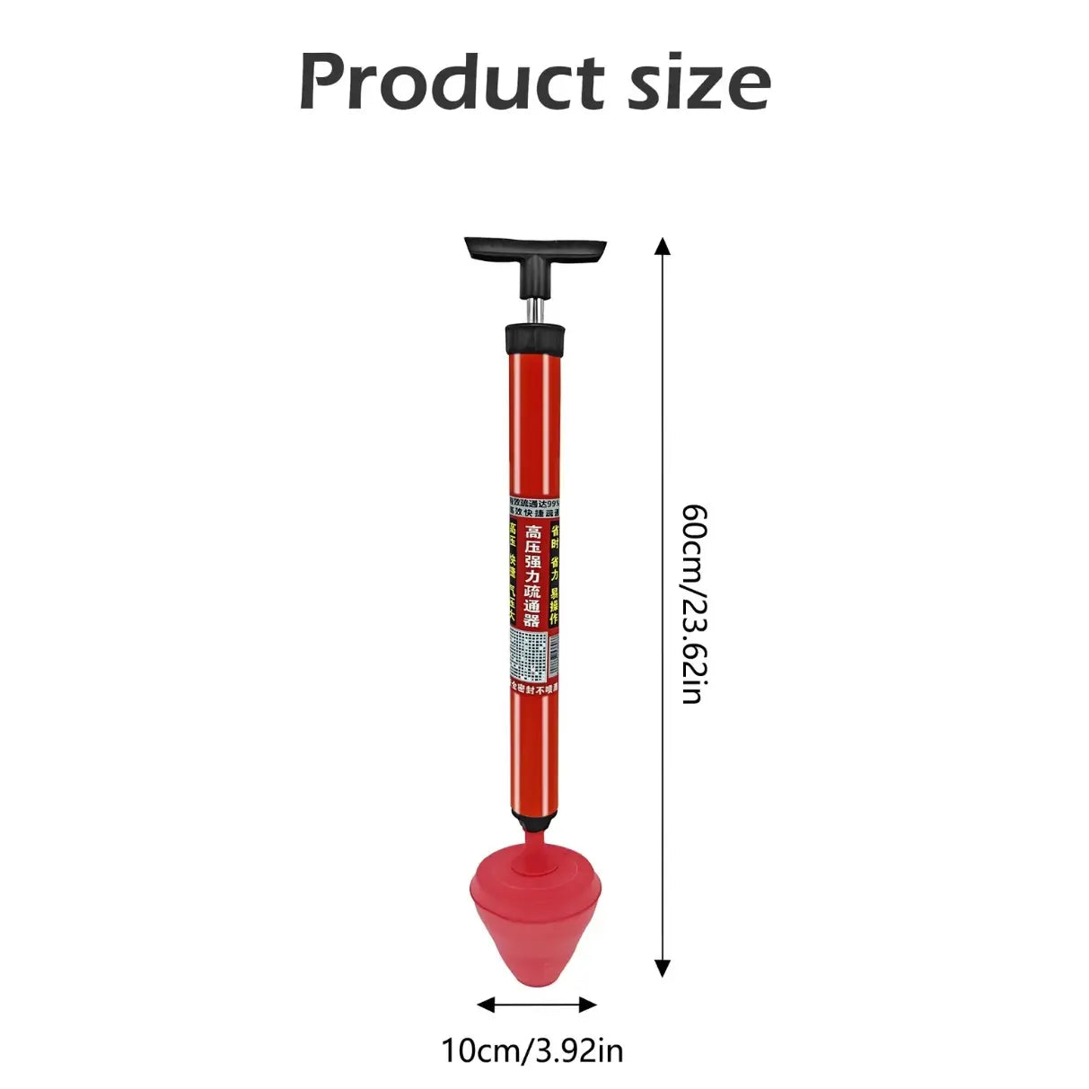 【Free Shipping 】1 Count Toilet Clog Remover Tool, One-Piece Design Drain Cleaner for Kitchens