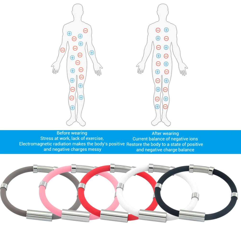 Anti-static wristband for adults and children to eliminate static electricity