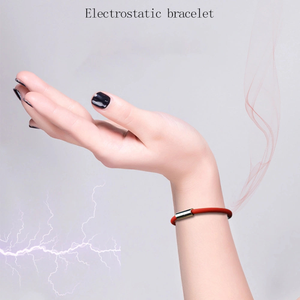 Anti-static wristband for adults and children to eliminate static electricity