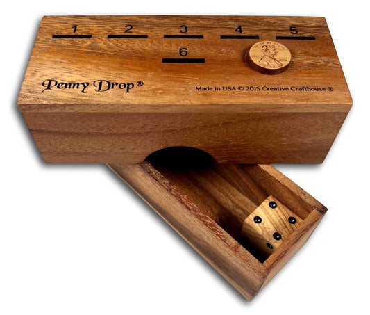 Penny Drop Game Small Version - A Fun Family or Bar Game