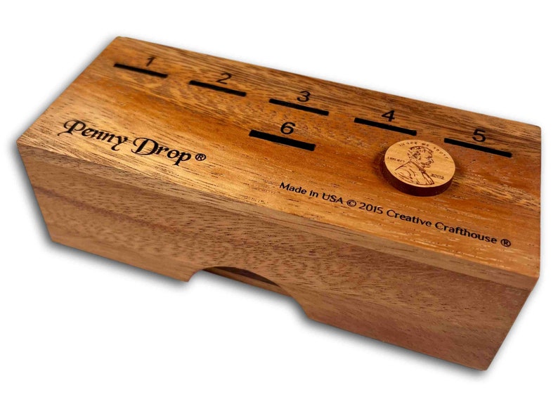 Penny Drop Game Small Version - A Fun Family or Bar Game