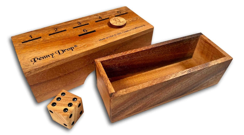 Penny Drop Game Small Version - A Fun Family or Bar Game