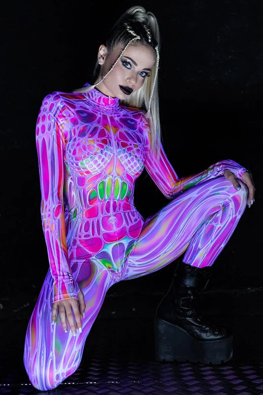 Halloween Hot Sale - Women's Sexy Exoskeleton Bodysuit