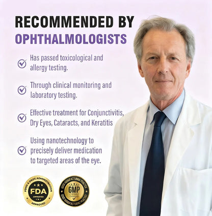 Relieves Conjunctivitis, Dry Eyes, Cataracts, and Keratitis