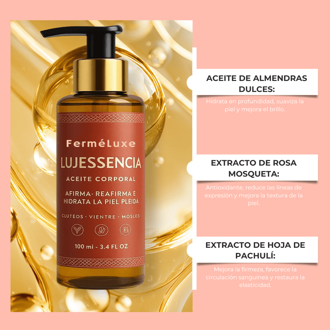 FerméLuxe Aceite para la piel | ¡Tensa la piel flácida en un 98% en 24 horas!