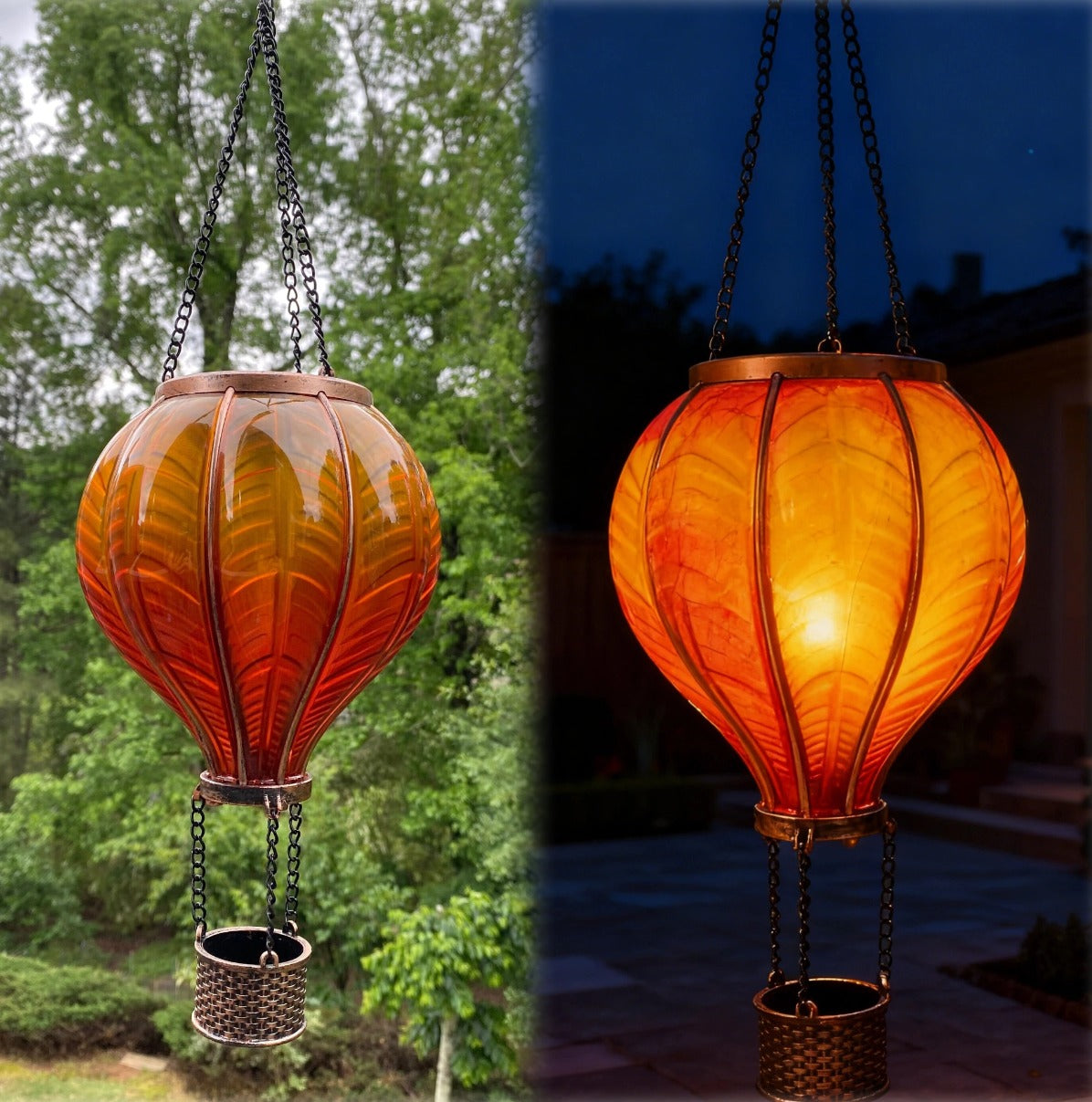 🌙 Solar Hot Air Balloon Lantern – Light Up Your Night Garden!
