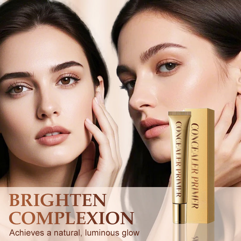 🎄Christmas Skincare Season Natural Glow Brightening Concealer Primer👩‍🔬If it doesn't work after use, we'll give you a full refund immediately.